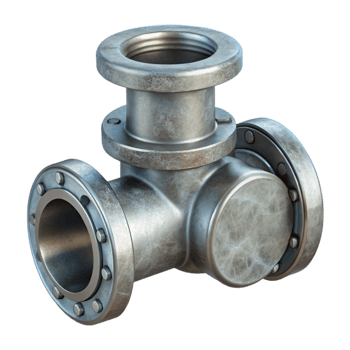vibrant contemporary Grey Metal Pipe Valve Close Up Cutout premium png