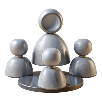 stunning modern Group Brainstorming Meeting Silhouette Transparent Background exclusive png