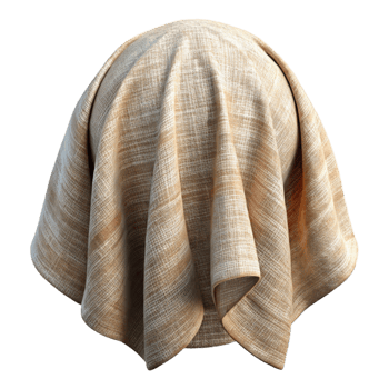 extraordinary classic Hand Dyed Linen Fabric with Natural Texture Isolated Element premium png