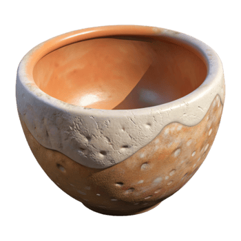 impressive traditional Handmade Ceramic Bowl Earthenware Material Transparent Background png