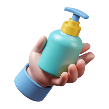 magnificent vintage Hand with Sanitizer Bottle Transparent Cutout exclusive png
