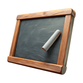 magnificent modern Hand Writing with Chalk on Blackboard in Foreign Language Transparent Background premium png