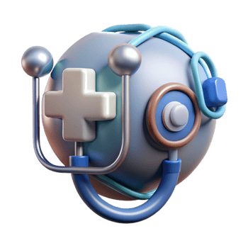 dramatic traditional Healthcare Innovation Futuristic Concept Illustration high resolution png