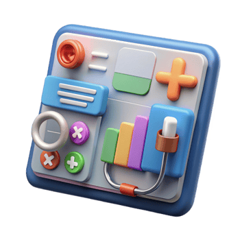 elegant modern Healthcare Management Software Dashboard Isolated professional png
