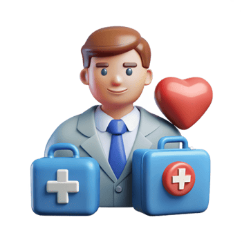 serene classic Healthcare Professional Icon Set Cutout exclusive png