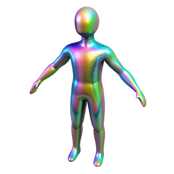 wonderful classic Holographic Projection of a Cityscape Cutout Element genuine png