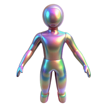 beautiful classic Holographic Projection of a Cityscape Cutout Element original png