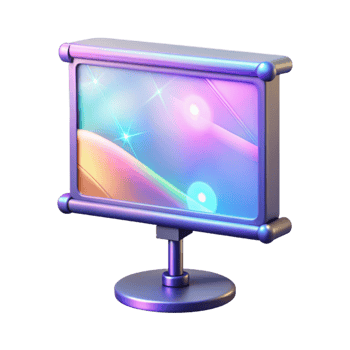 magnificent creative Holographic Projection Screen Interactive Display Cutout png