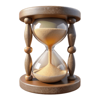 extraordinary traditional Hourglass Sand Grains Close Up Macro Cutout premium png