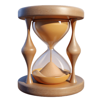 extraordinary vintage Hourglass Sand Texture Macro View Isolated png