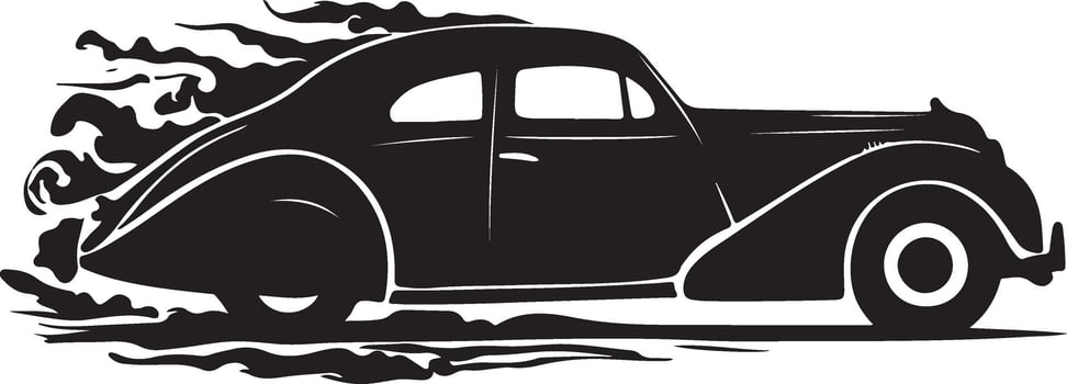 Car silhouette art illustration vector