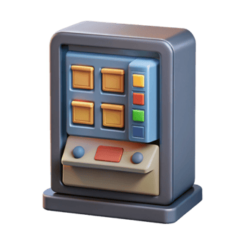 extraordinary artistic Lab Created Food Vending Machine Touchscreen Interface professional png