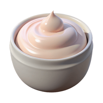 dramatic modern Lab Created Yogurt with Smooth Texture professional png