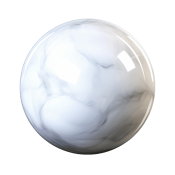 A marble ball on a black background png