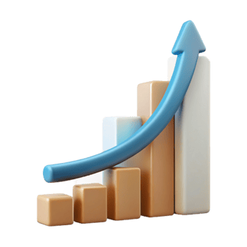 impressive minimalist Learning Curve Diagram Cutout with Gradual Ascent genuine png