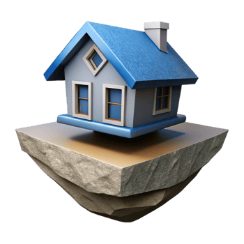 magnificent traditional Levitation House Cutout with Perspective Angle genuine png