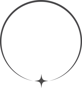 Outline aesthetic circle frame with star. Border graphic design. Modern minimal round shape. Simple cute decorative y2k geometric template. png