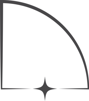 Outline aesthetic frame with star. Border graphic design. Modern minimal arch. Simple cute decorative y2k geometric template. png