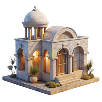 vibrant rustic Living Architecture Daytime View Transparent Background authentic png