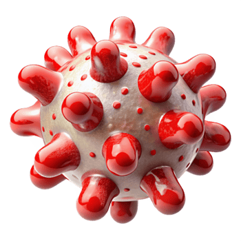 dramatic traditional Living Organisms Design Red Spiral Transparent Background exclusive png
