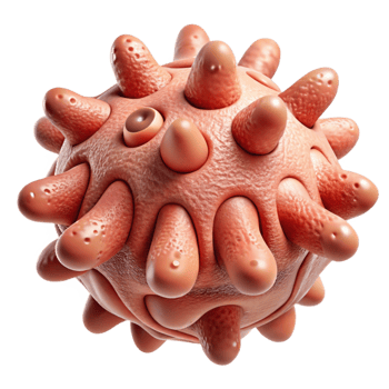 vibrant artistic Living Organisms Texture Detailed View Cutout Element original png