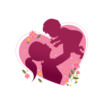 Mothers Day Hug transparent image. Mothers Day Mother And son image png