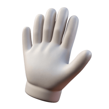 wonderful rustic Medical Gloves White Cutout Isolated Element detailed png