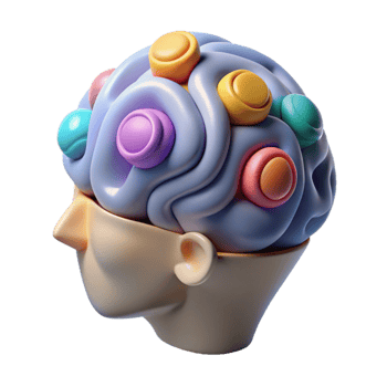 magnificent creative Mental Focus Illustration Isolated Transparent Background genuine png