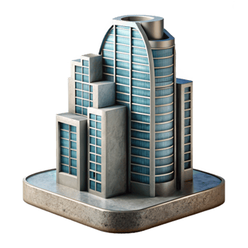 stunning modern Modern Architecture Skyscraper Cutout Element genuine png