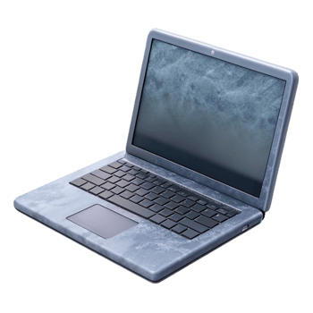 magnificent abstract Modern Gray Laptop Transparent Background high resolution png