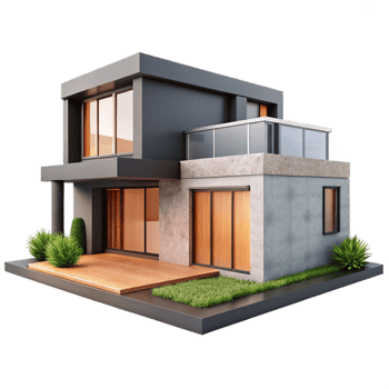 extraordinary artistic Modern House Design Minimalist Style Transparent original png