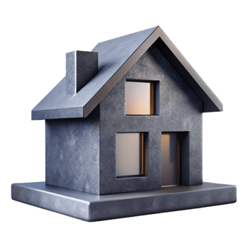 magnificent contemporary Modern House Silhouette Minimalist Form Cutout high quality png