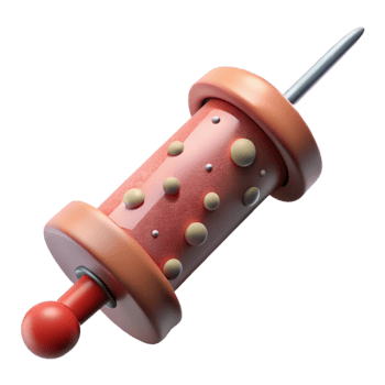 extraordinary minimalist Molecular Gastronomy Syringe Close Up Cutout genuine png