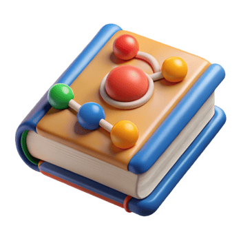 stunning rustic Molecular Gastronomy Textbook Cutout with Colorful Cover premium png