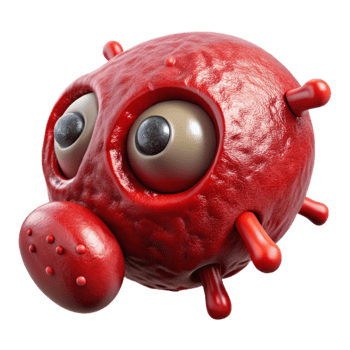 extraordinary artistic Nanobot Dissolving Blood Clot Isolated detailed png