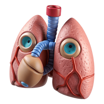 extraordinary traditional Nanobot Repairing Damaged Lung Cell Cutout professional png