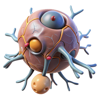 magnificent minimalist Nanobot Repairing Damaged Nerve Isolated exclusive png