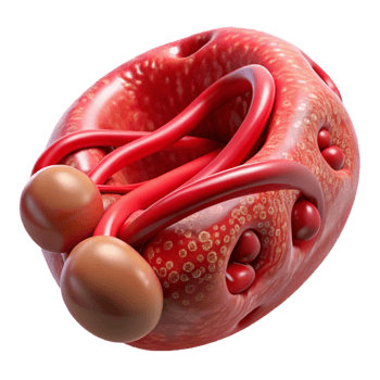 elegant classic Nanotech Enhanced Blood Vessel Isolated original png