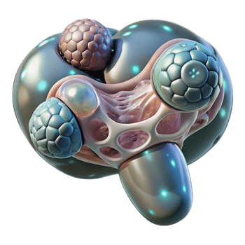 stunning contemporary Nanotech Enhanced Endocrine System Transparent professional png