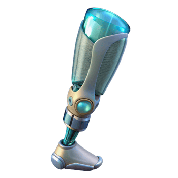 impressive classic Nanotech Powered Artificial Limb Transparent exclusive png
