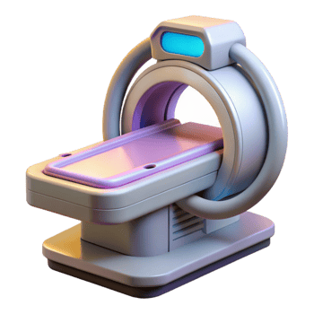 magnificent modern Nanotech Powered Medical Scanner Isolated premium png