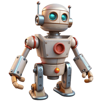 beautiful abstract Nanotech Powered Surgical Robot Isolated exclusive png