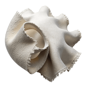 beautiful traditional Off White Cotton Fabric Texture Cutout premium png
