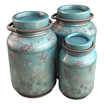 elegant contemporary Old Mason Jars Storage Containers Isolated authentic png