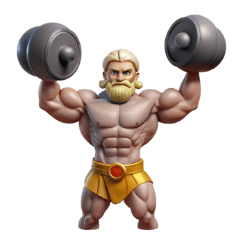 impressive rustic A powerful titan holding up the heavens, straining under the weight. Dramatic lighting, muscular physique. Classical style high quality png