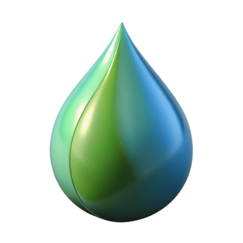 serene traditional A single raindrop on a leaf, reflecting the surrounding environment, macro photography, realistic professional png