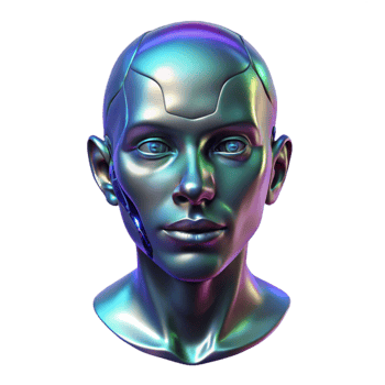 serene rustic A holographic projection of a human face, glitching and distorting, cyberpunk aesthetic, dark and mysterious atmosphere exclusive png