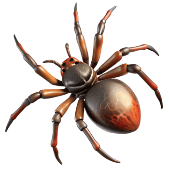 serene modern A close-up of a spider spinning a web, intricate details, delicate, macro photography exclusive png