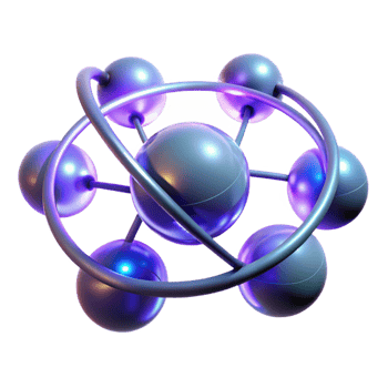 vibrant abstract A network of interconnected devices, glowing lines and nodes, abstract and futuristic style 4K png