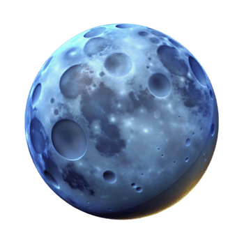 vibrant modern A full moon, glowing brightly in the night sky, astronomical photography style authentic png